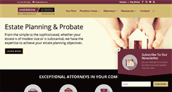 Desktop Screenshot of andlaw.com