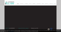 Desktop Screenshot of andlaw.eu